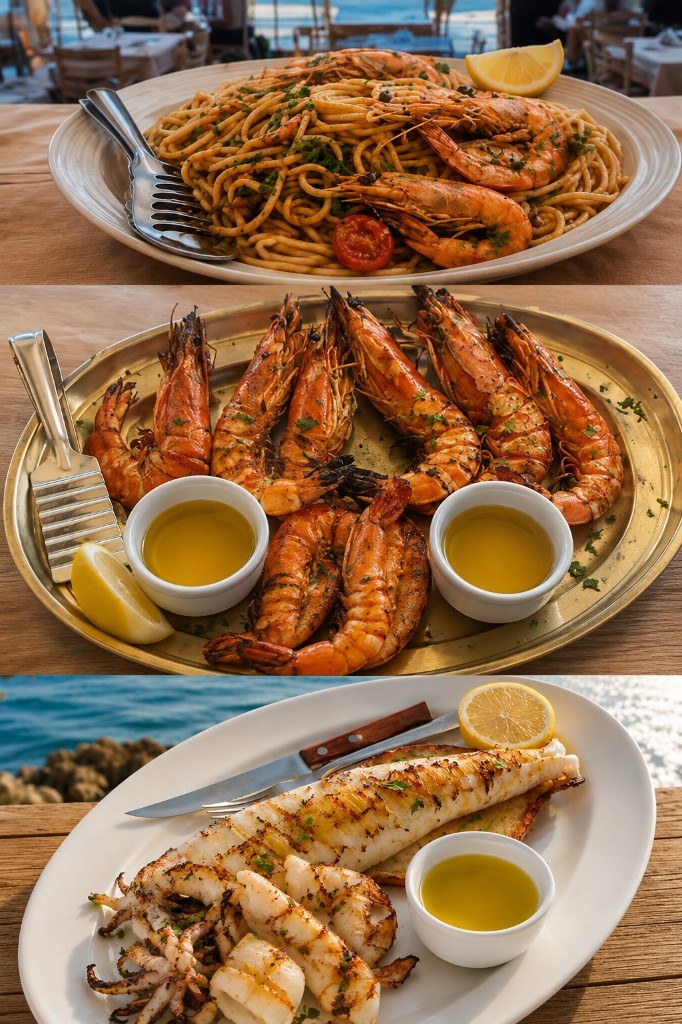 Θαλασσινά πιάτα Αγνάντι